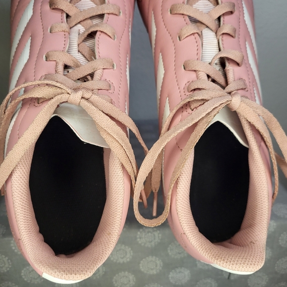 Adidas Goletto VIII Firm Ground Soccer Cleats in Pink and White size 13 - Picture 8 of 10